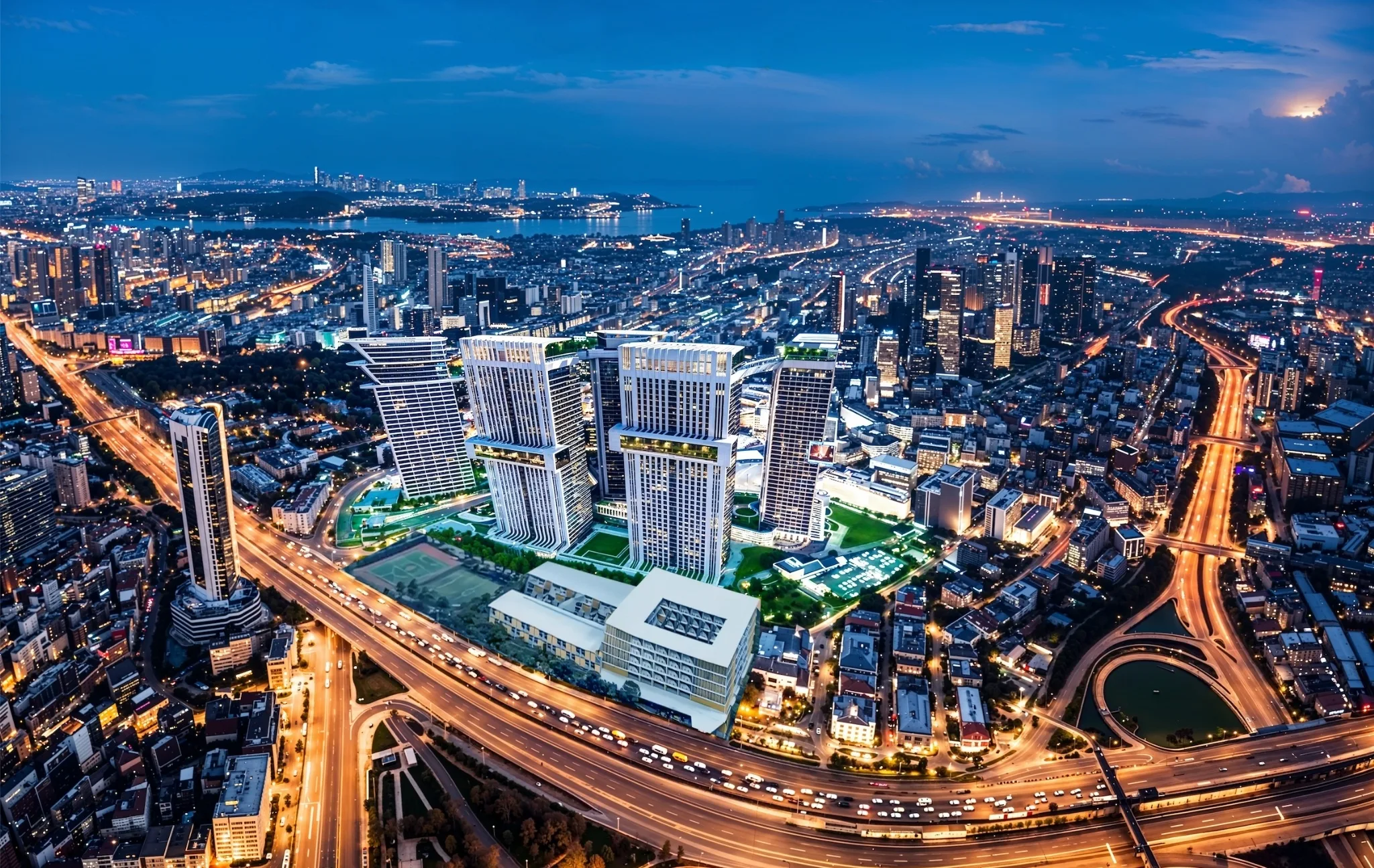 İstanbul’da Satılık Lüks Daireler Geniş Yeşil Alanlar Maslak ve Taksim’e Yakın