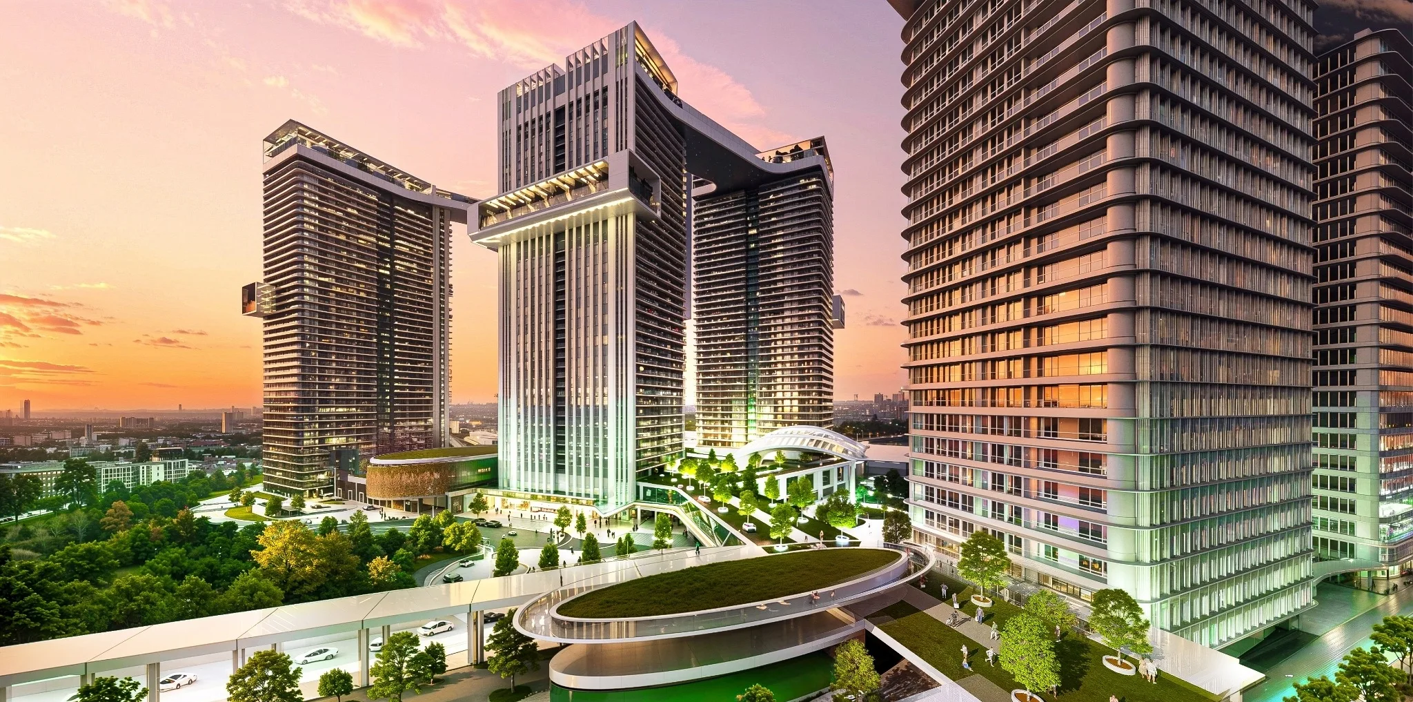 İstanbul’da Satılık Lüks Daireler Geniş Yeşil Alanlar Maslak ve Taksim’e Yakın