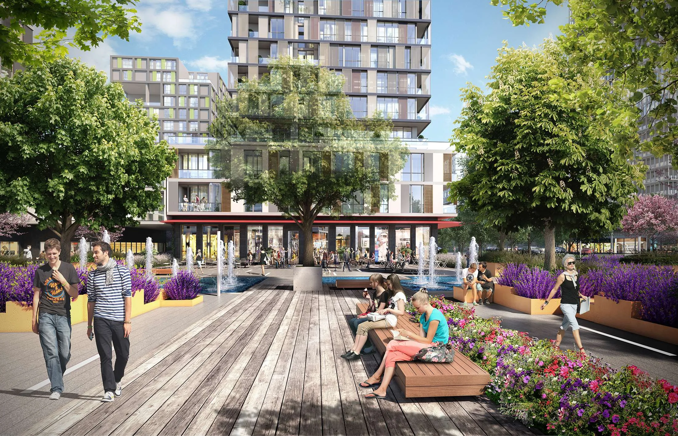 Bahçeşehir Istanbulda Satilik Daireler Modern Konut Projesi Ulaşım ve AVMlere Yakın