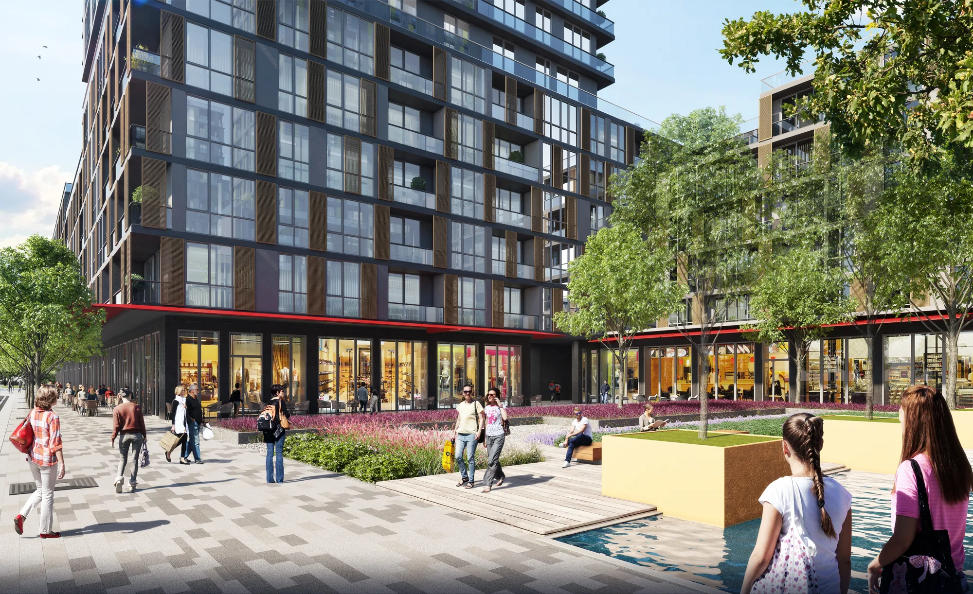 Bahçeşehir Istanbulda Satilik Daireler Modern Konut Projesi Ulaşım ve AVMlere Yakın