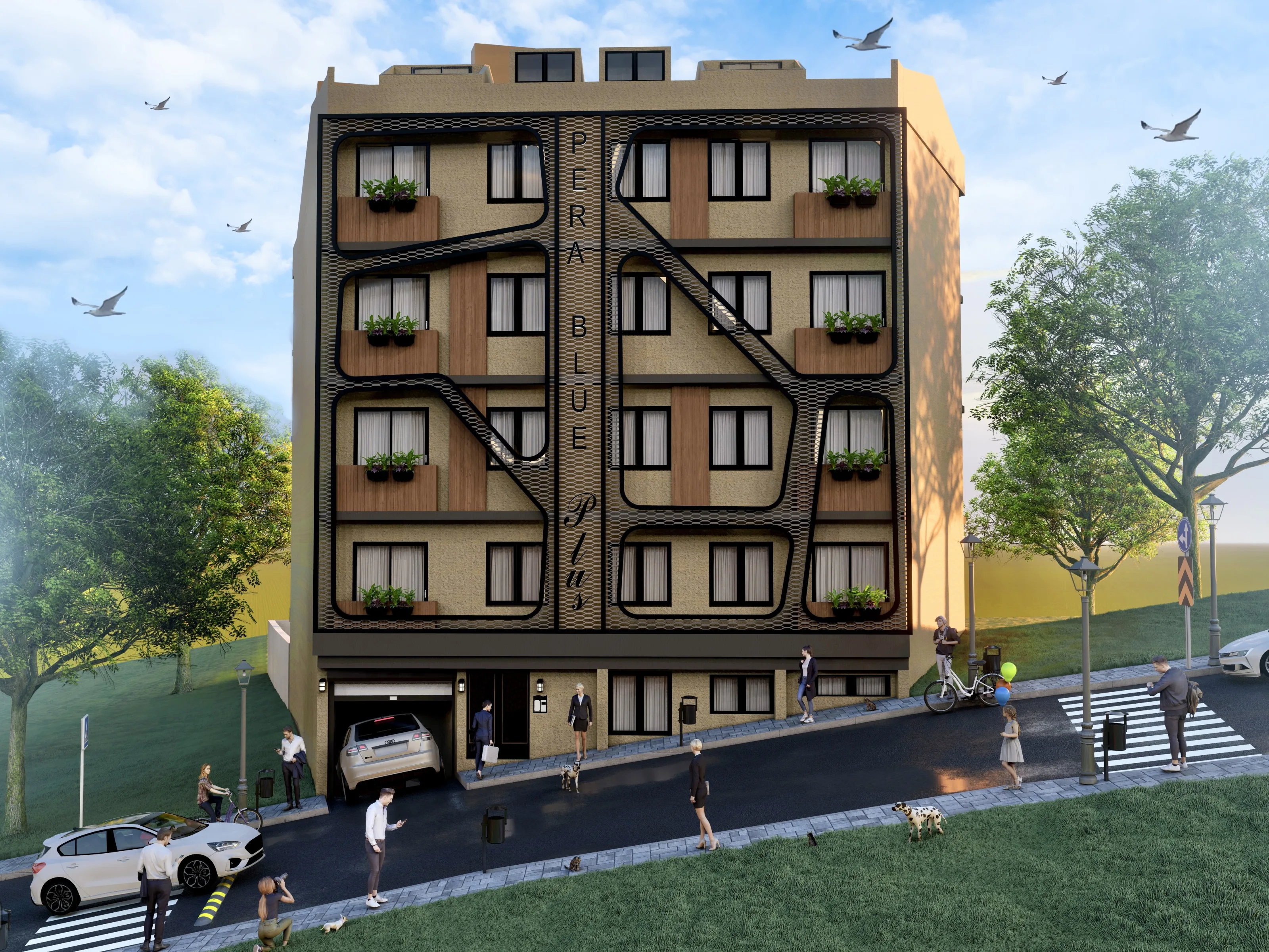 Элитные меблированные апартаменты в Бейоглу Стамбул сервисный комплекс рядом с историческим центром