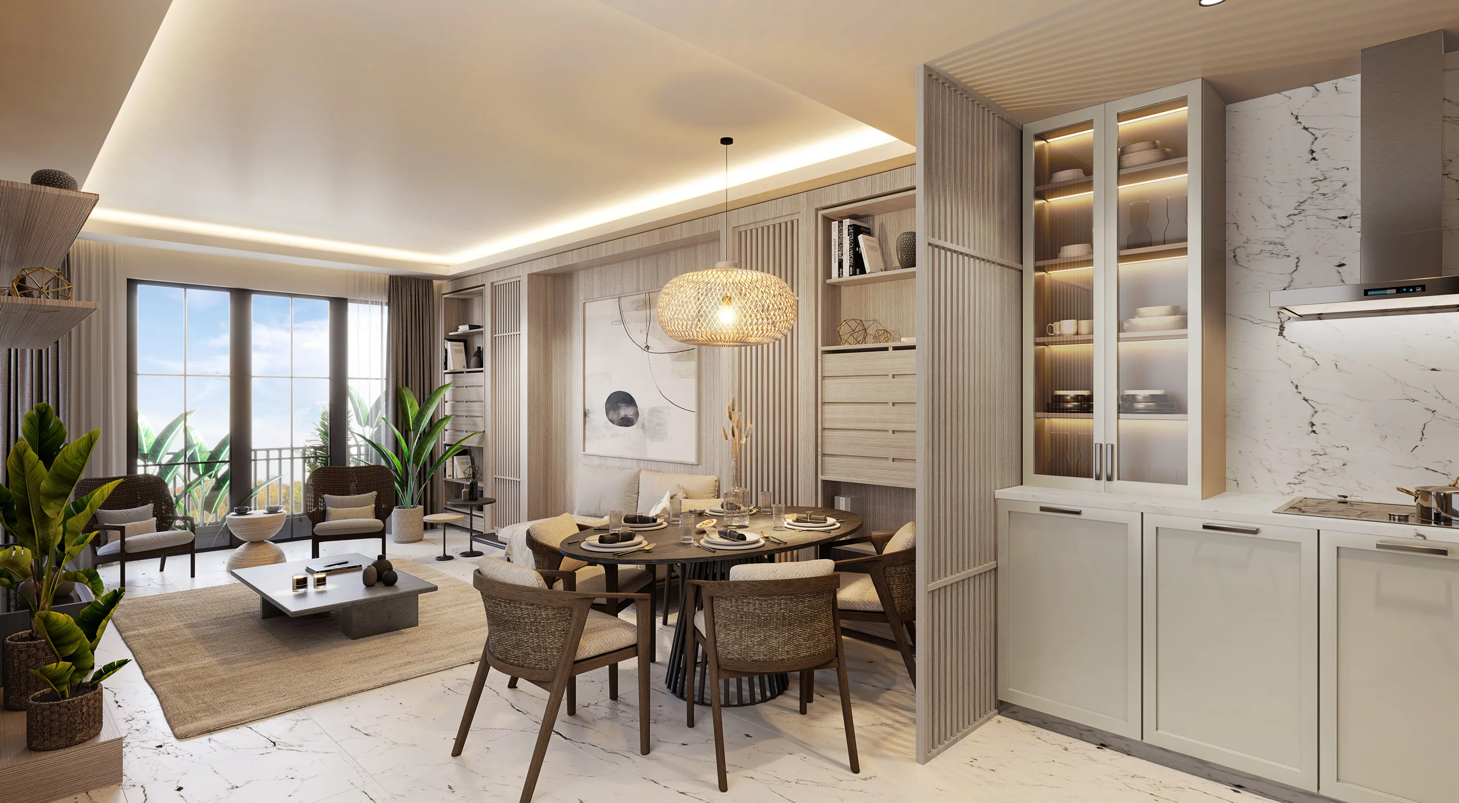 Küçükçekmece’de Satılık Daireler Metrobüse 2 Dakika Geniş Peyzajlı Modern Konut Projesi