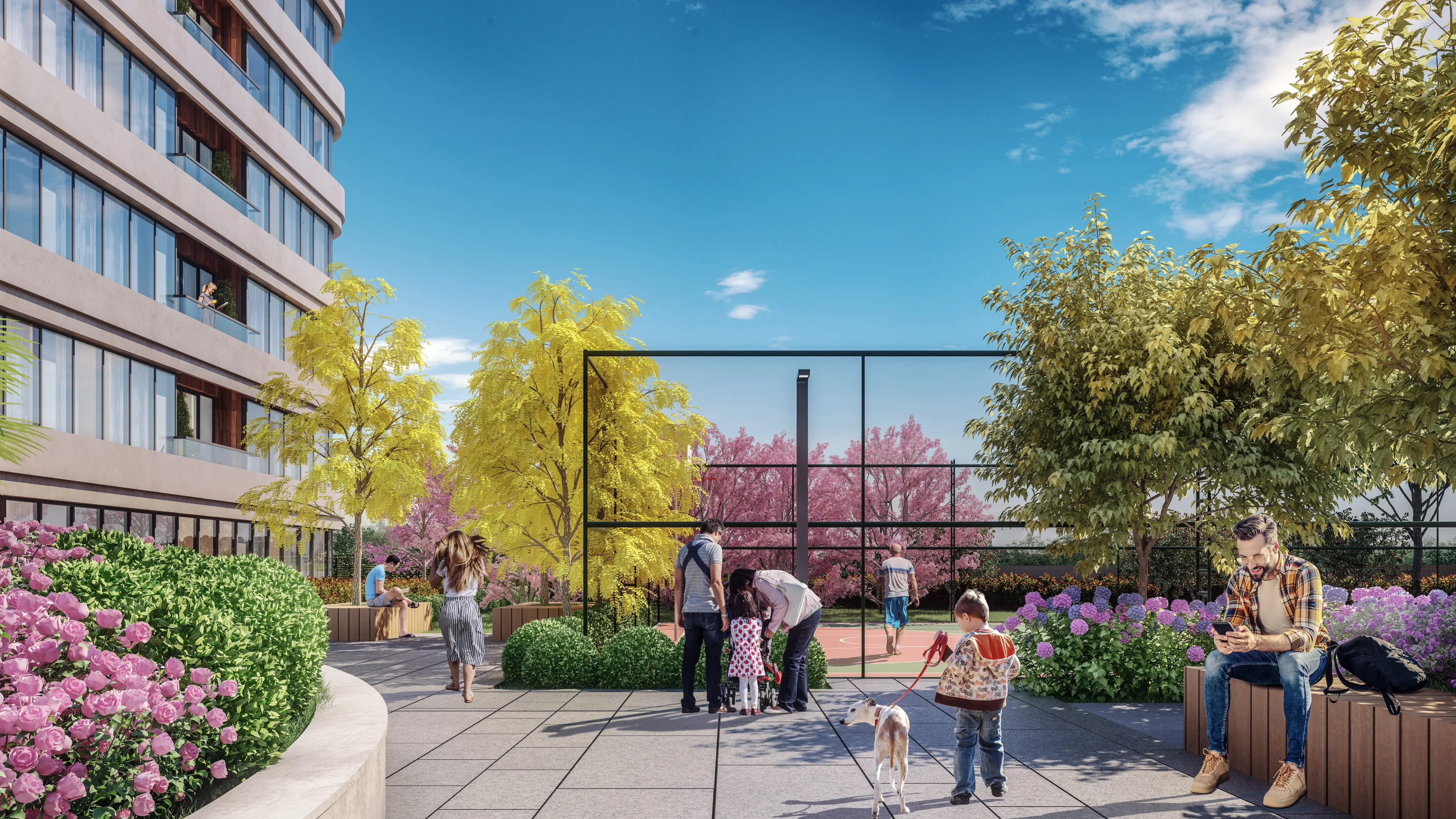 Ümraniye’de Satılık Daireler Finans Merkezi Kalbinde Modern Proje Geniş Yeşil Alanlı