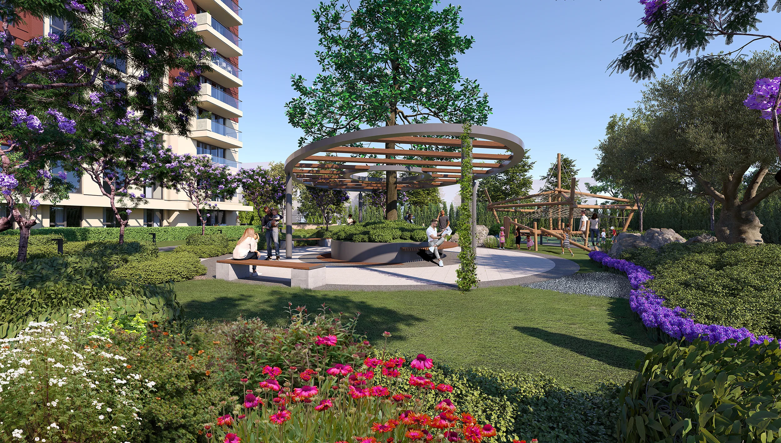 Mahmutbey İstanbul’da Satılık Daireler Bahçeli Yaşam Metro ve Ana Yollara Yakın