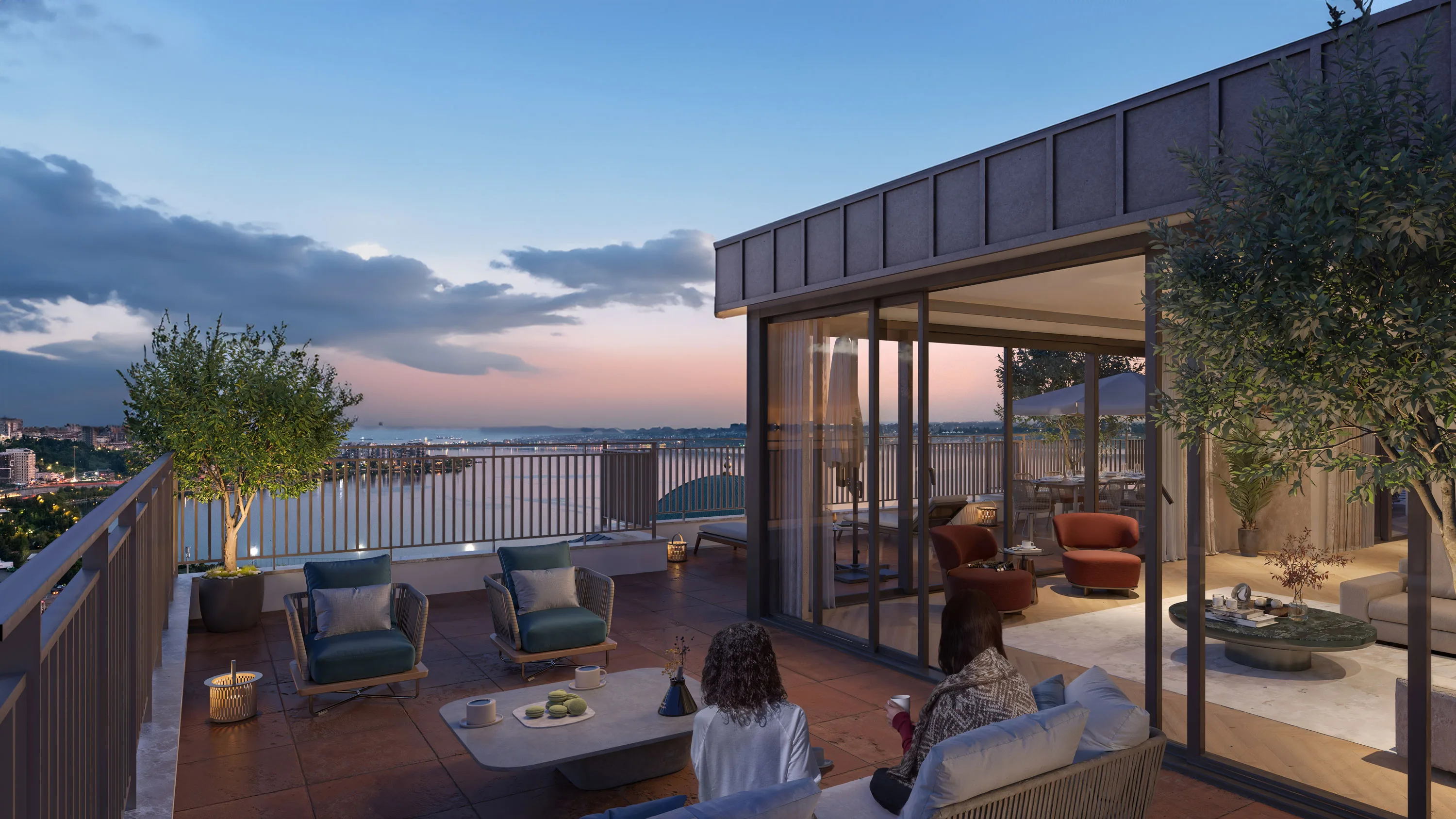 Küçükçekmece’de Satılık Daireler Deniz ve Göl Manzaralı Metro ve Marmaray’a Yakın Yatırımlık Proje