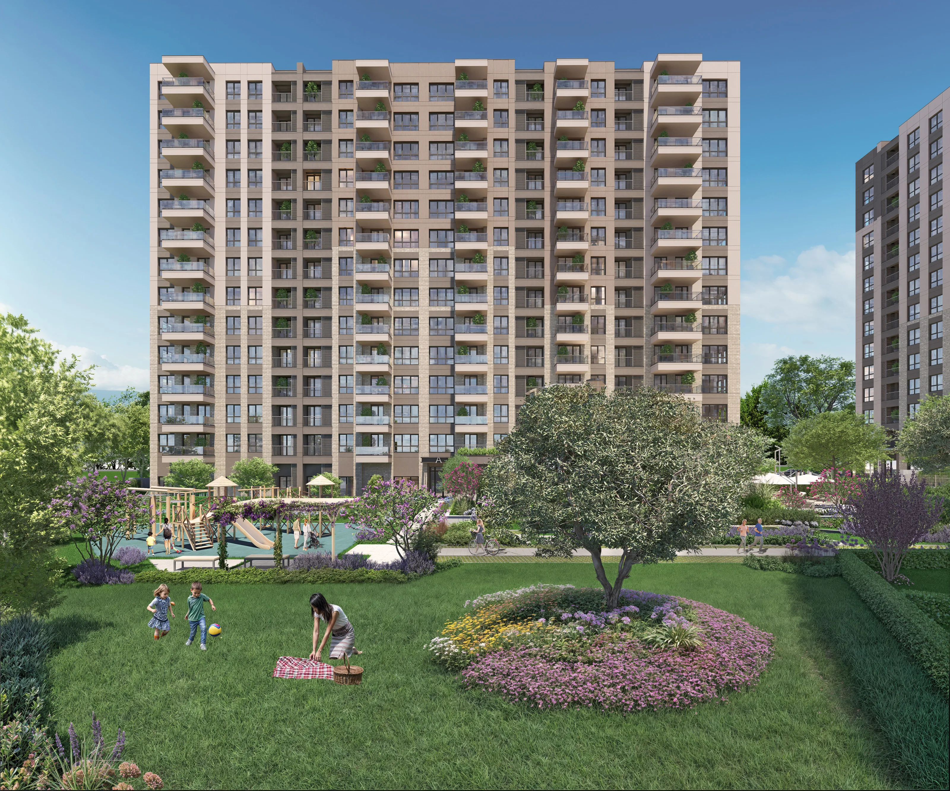 Maltepe İstanbul’da Satılık Daireler Deniz ve Adalar Manzaralı Ulaşıma Yakın AVM ve Okullara Yakın