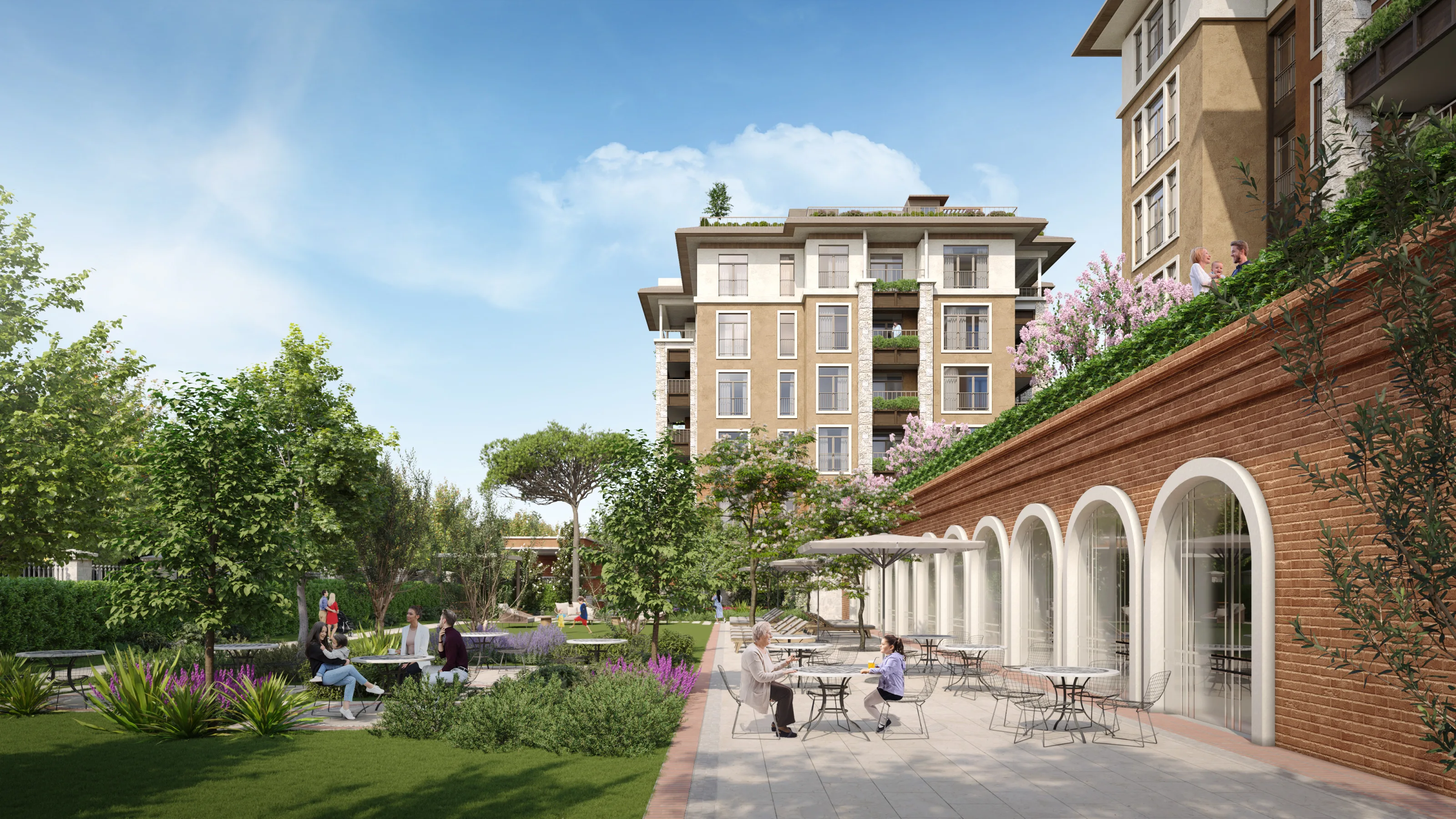 Göktürk İstanbul’da Satılık Lüks Daire ve Villalar Doğa İçinde Havalimanına ve Metroya Yakın