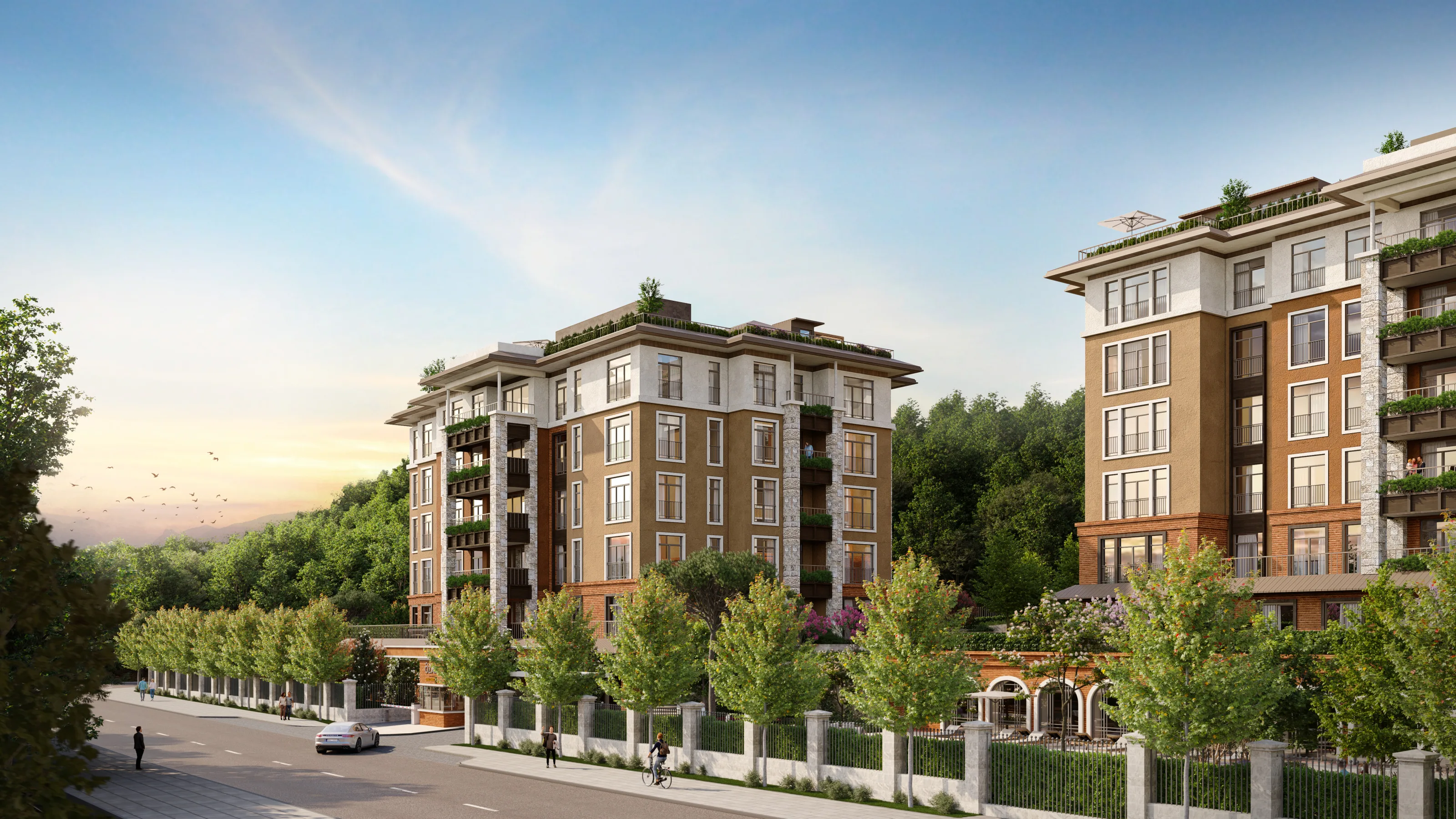 Göktürk İstanbul’da Satılık Lüks Daire ve Villalar Doğa İçinde Havalimanına ve Metroya Yakın