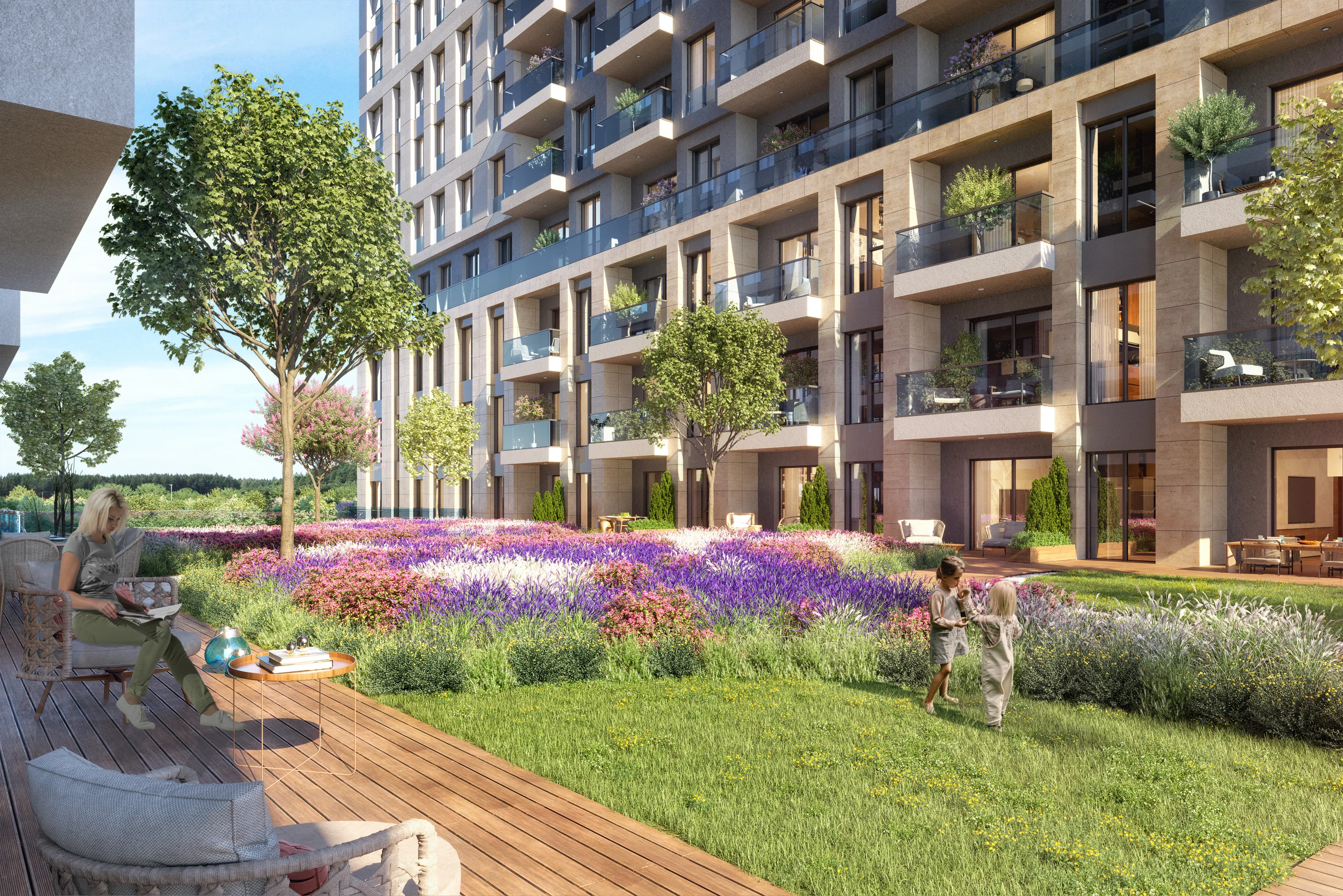 Квартиры в Зейтинбурну Стамбул рядом с парком и морем удобный доступ к метро и Мармарай