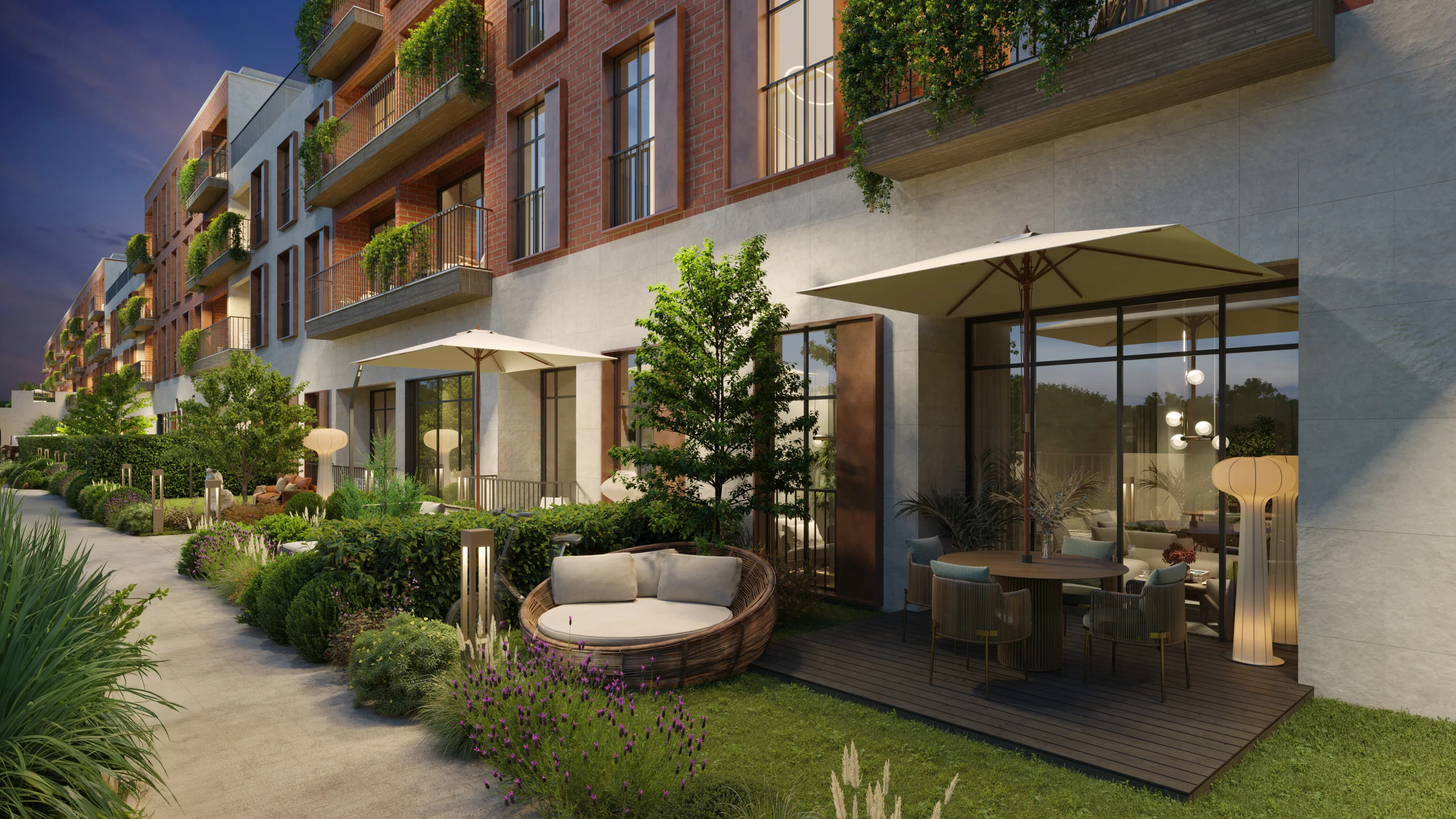 Apartments for Sale in Zeytinburnu Istanbul Horizontal Architecture Project in Historic Old City