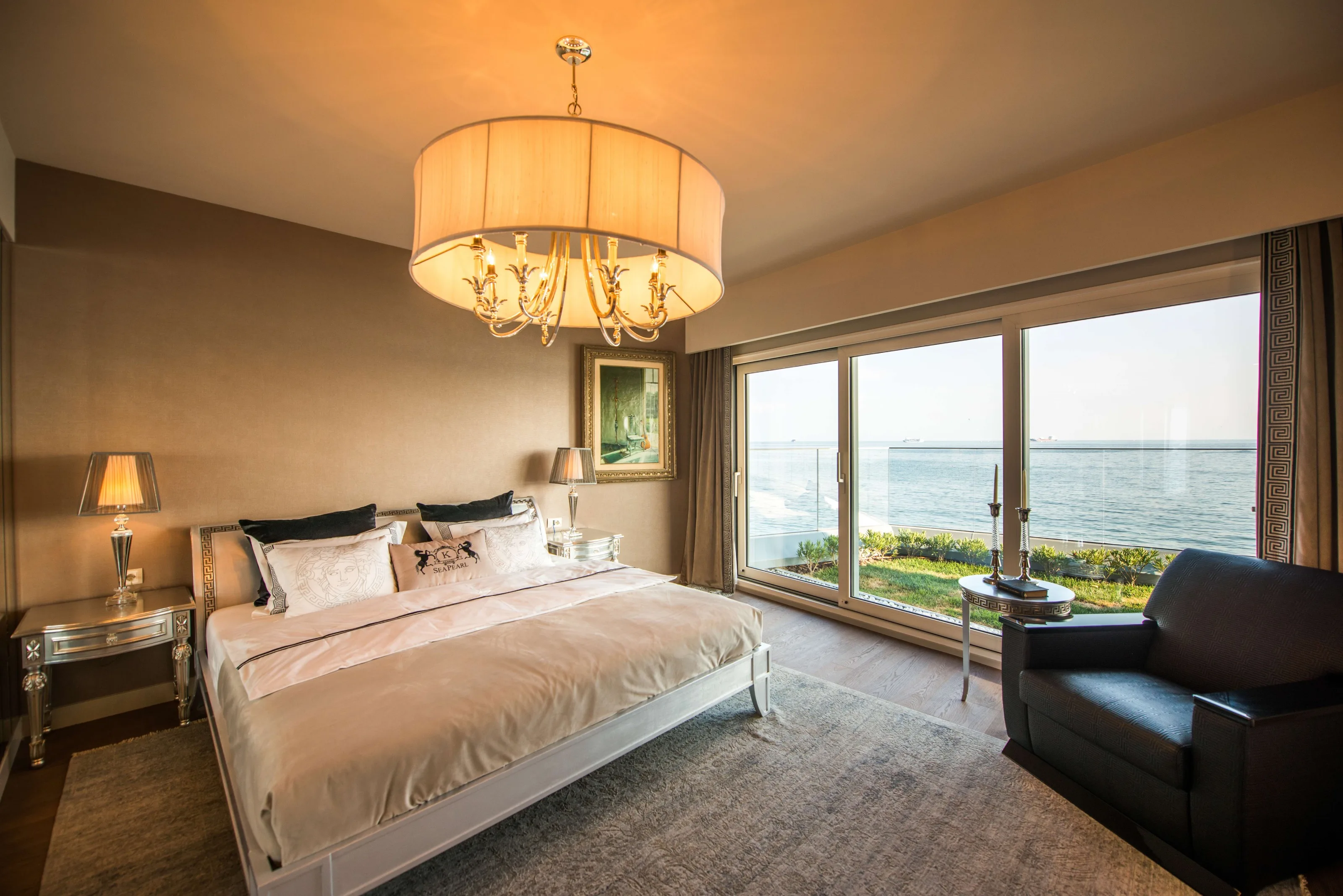 Seafront Apartments for Sale in Atakoy Istanbul Private Coastline Luxury Project Near Marina