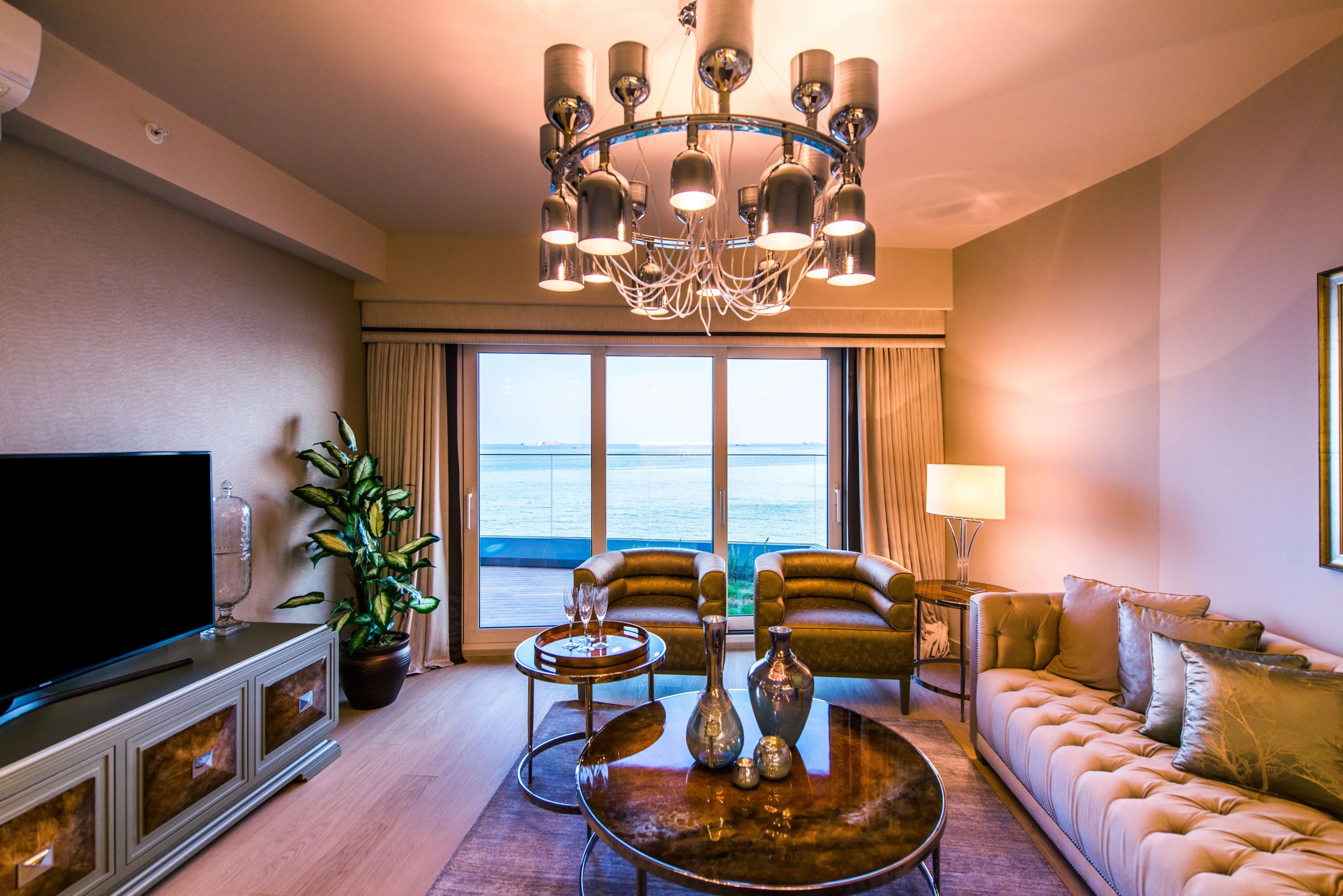 Seafront Apartments for Sale in Atakoy Istanbul Private Coastline Luxury Project Near Marina