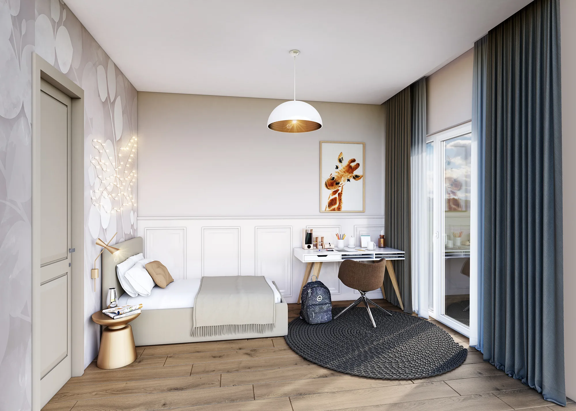 Investment Apartments for Sale Modern Brand Project with Balconies Near Malls Hospitals and Universities