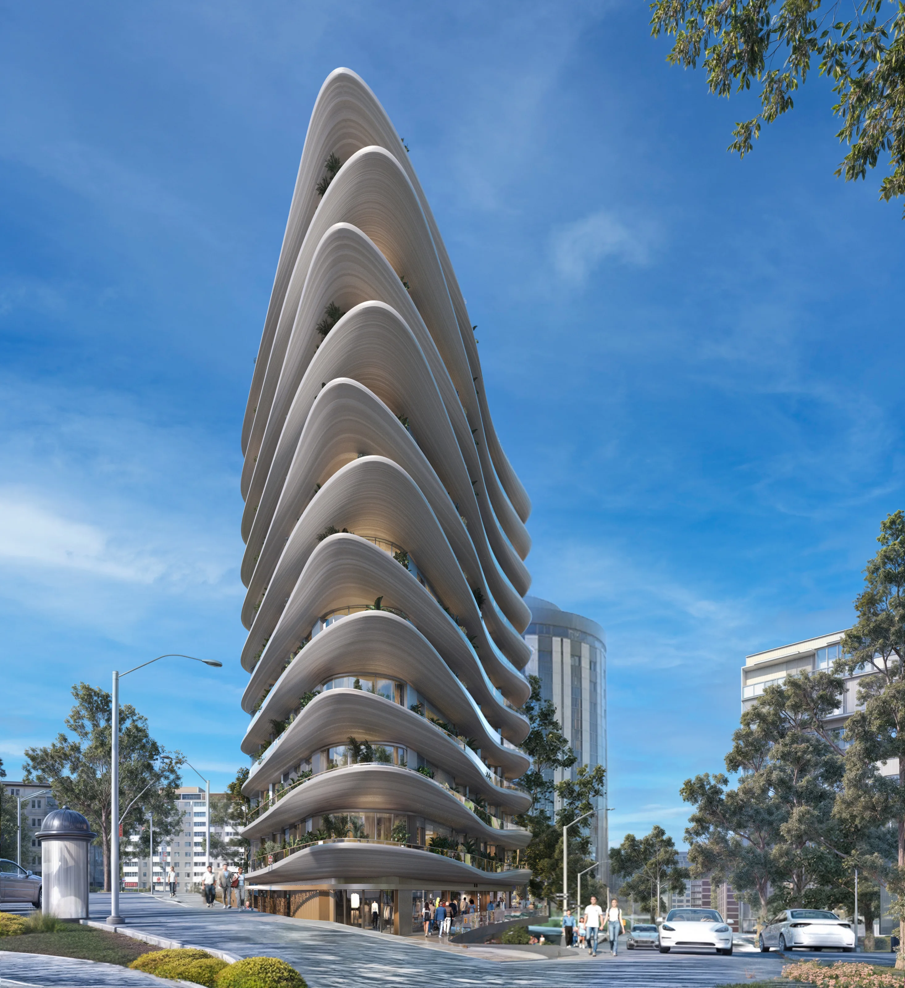 Квартиры в Бешикташе Стамбул бутик проект с коммерческими помещениями и дуплексами