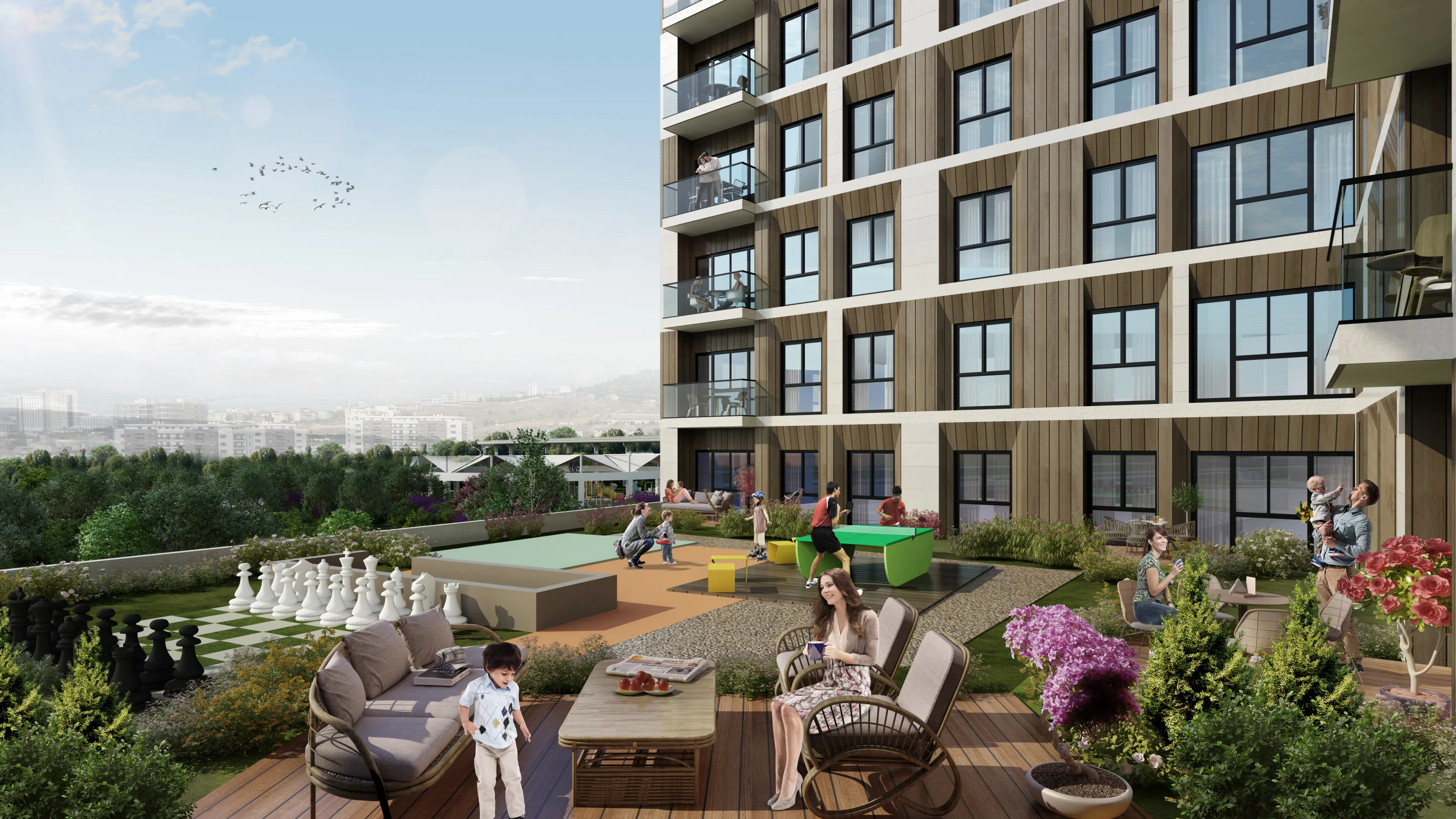 Apartments for Sale in Kucukcekmece Sefakoy Istanbul Mixed Use Project Near Metrobus and E5