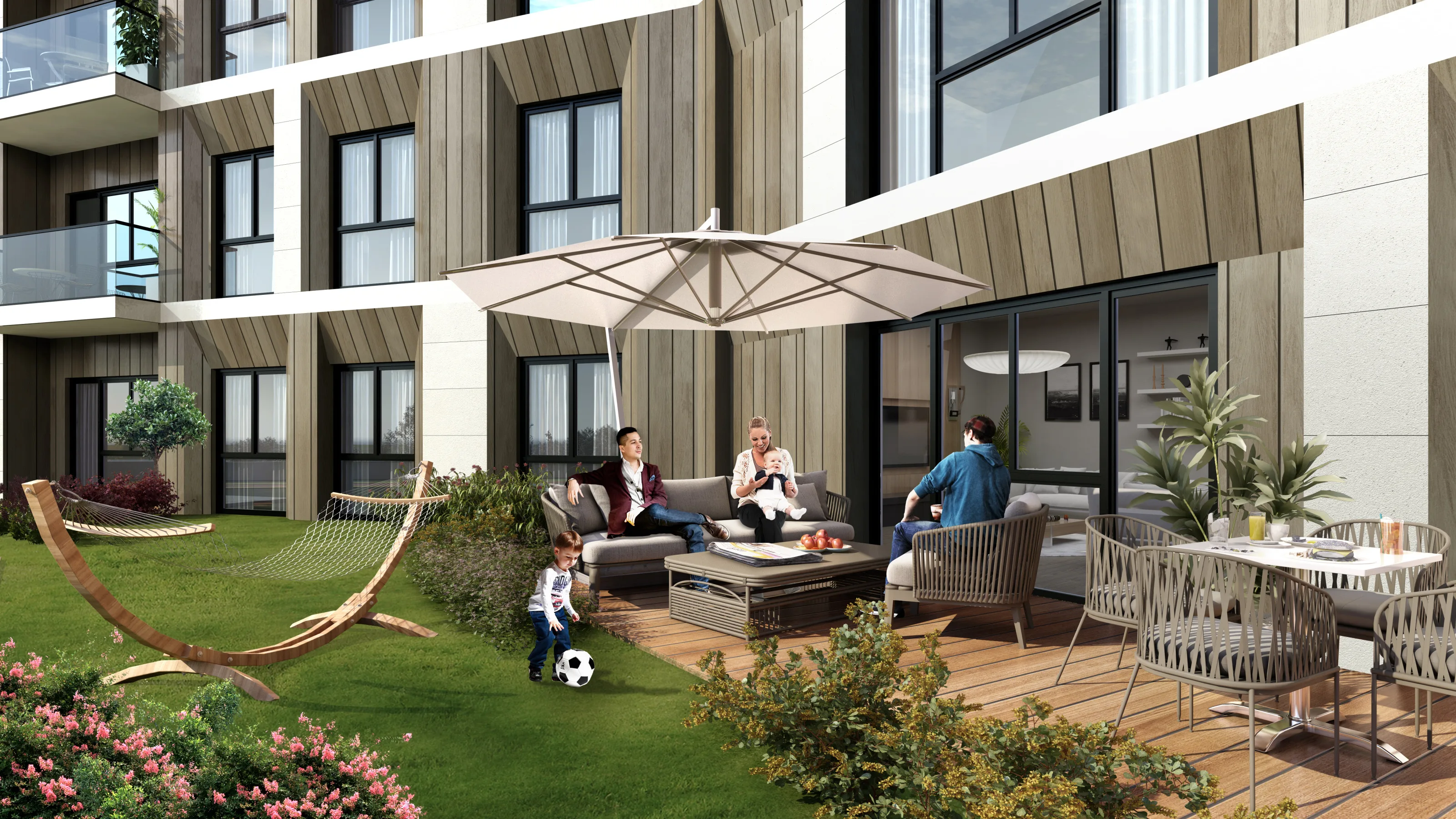 Квартиры в Кючюкчекмедже Сефакёй Стамбул многофункциональный проект рядом с метроbus и E5