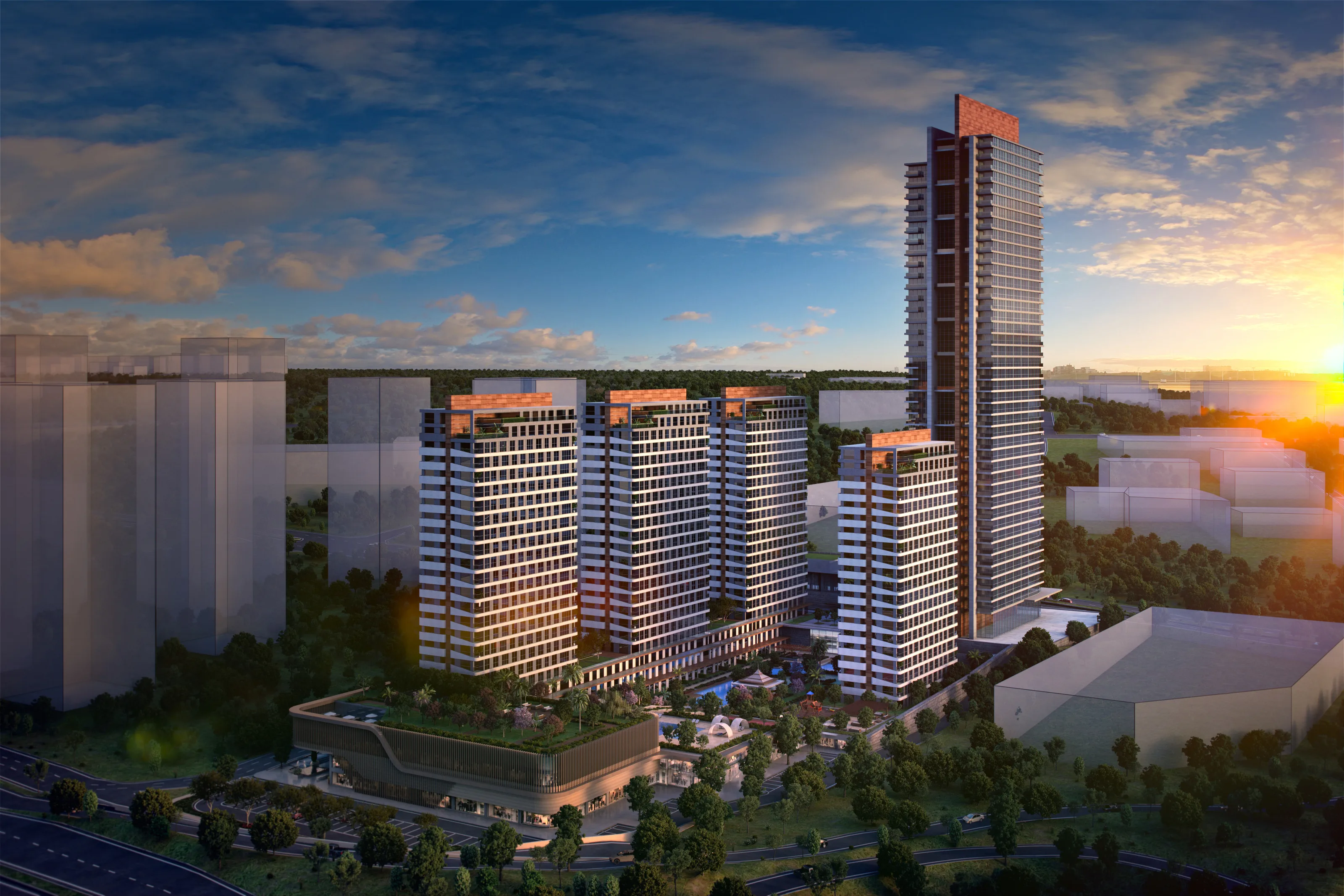 Esenyurt İstanbul’da Satılık Daireler Kuleli Büyük Proje AVM ve Ulaşıma Yakın Okul ve Hastanelere Yakın