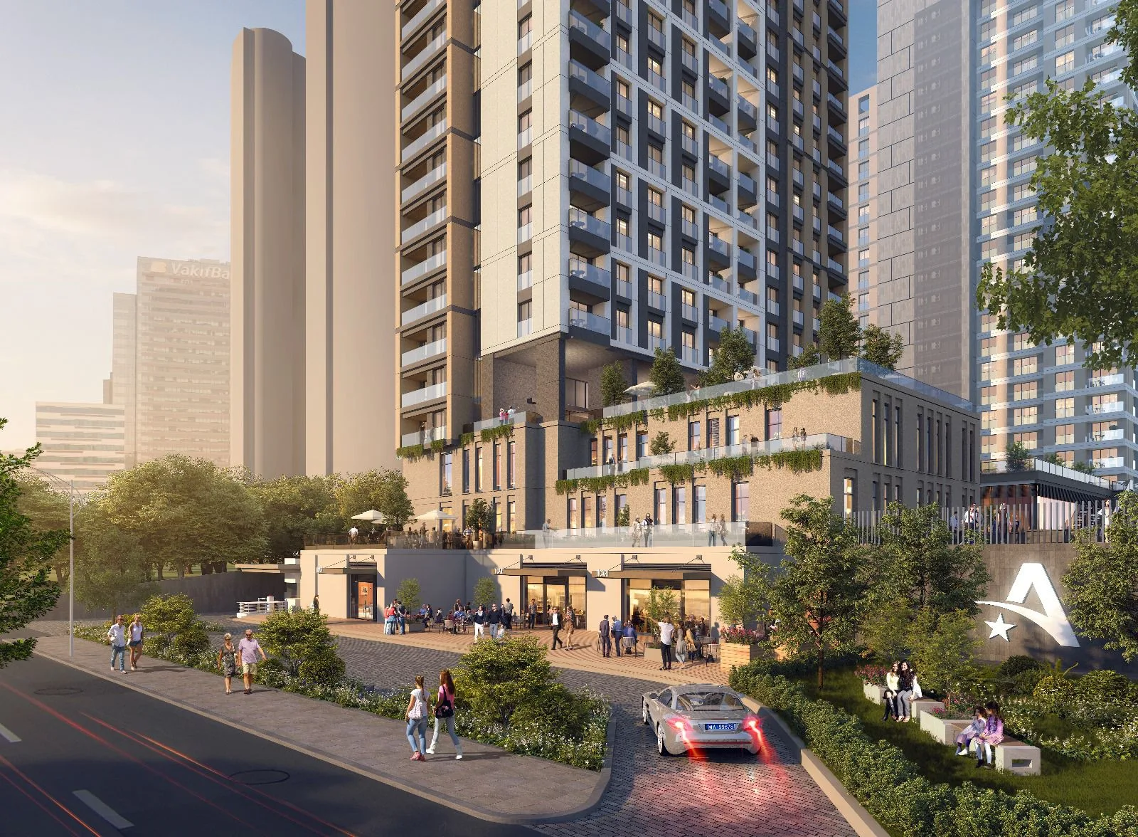 Ümraniye İstanbul’da Satılık Daireler Finans Merkezine Yakın Prime Lokasyonlu Modern Kule Projesi