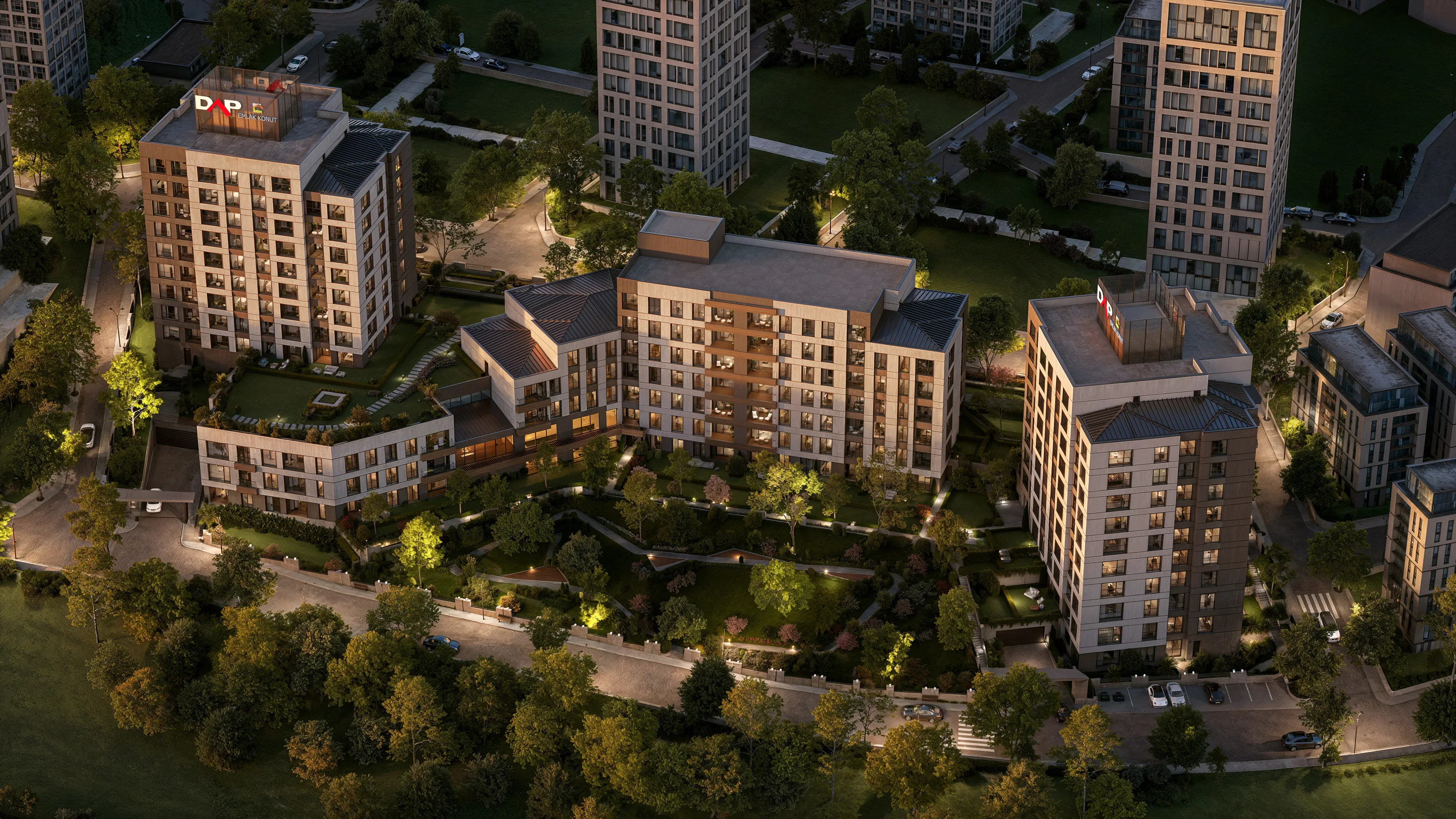 Apartments for Sale in Atasehir Istanbul Prime Location Modern Low Rise Project Near Financial Center