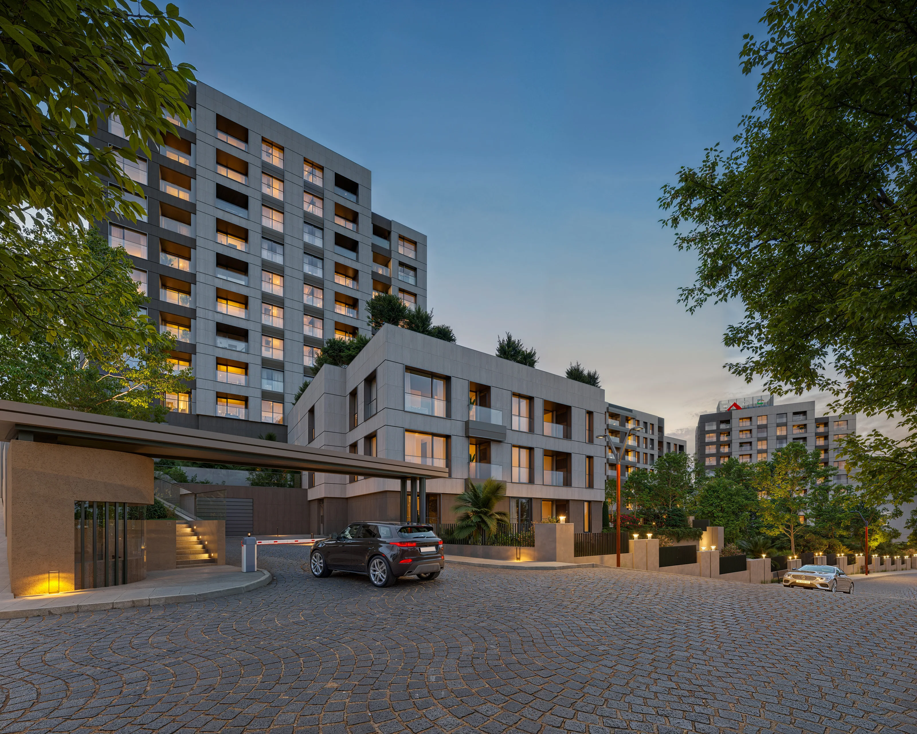 Ataşehir İstanbul’da Satılık Daireler Prime Lokasyonlu Yatay Mimari Finans Merkezine Yakın Modern Proje