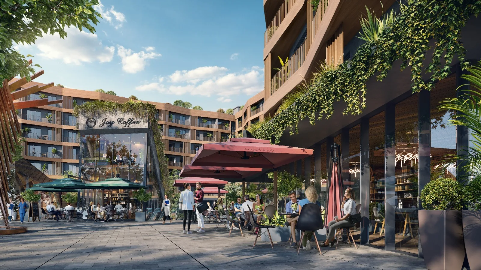 Medical Tourism Apartments for Sale in Sefakoy Istanbul Project Next to University with Shopping Center