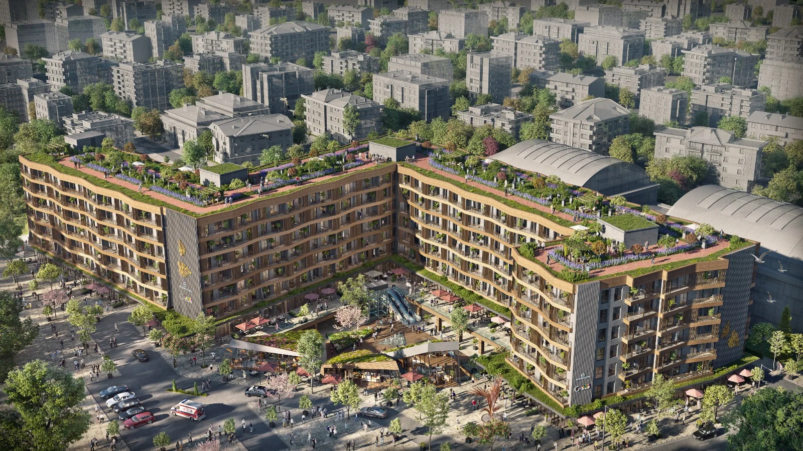Medical Tourism Apartments for Sale in Sefakoy Istanbul Project Next to University with Shopping Center