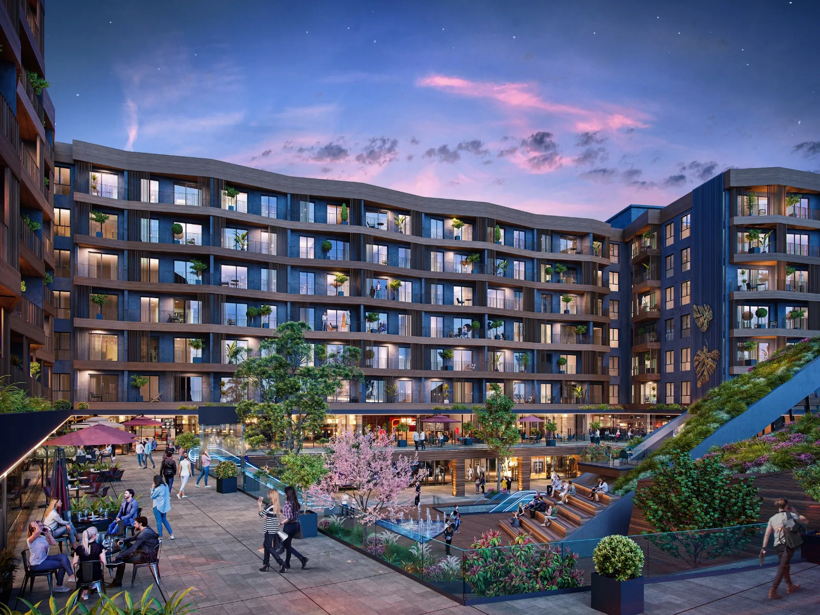 Medical Tourism Apartments for Sale in Sefakoy Istanbul Project Next to University with Shopping Center