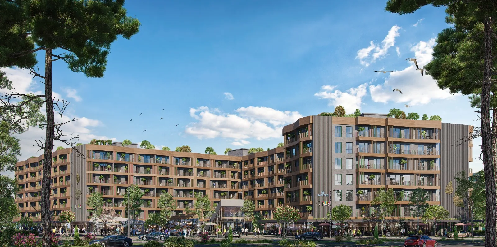 Medical Tourism Apartments for Sale in Sefakoy Istanbul Project Next to University with Shopping Center