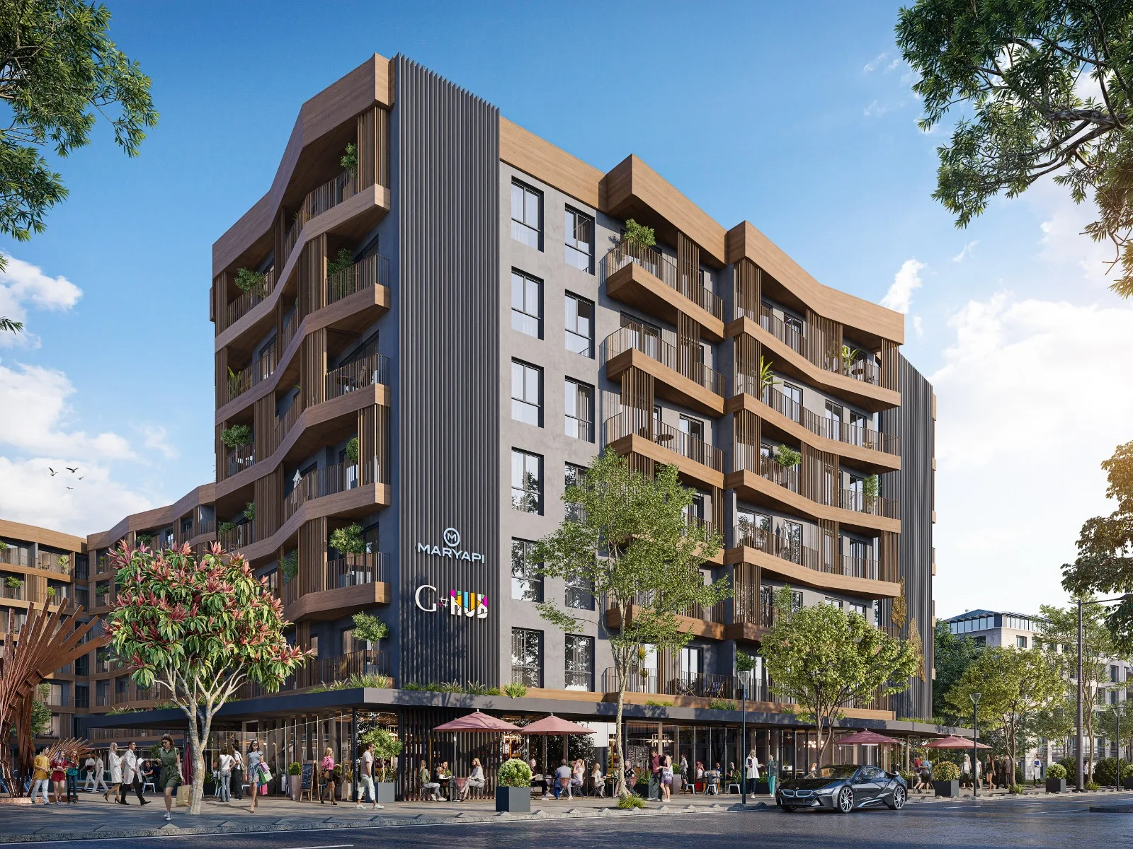 Medical Tourism Apartments for Sale in Sefakoy Istanbul Project Next to University with Shopping Center