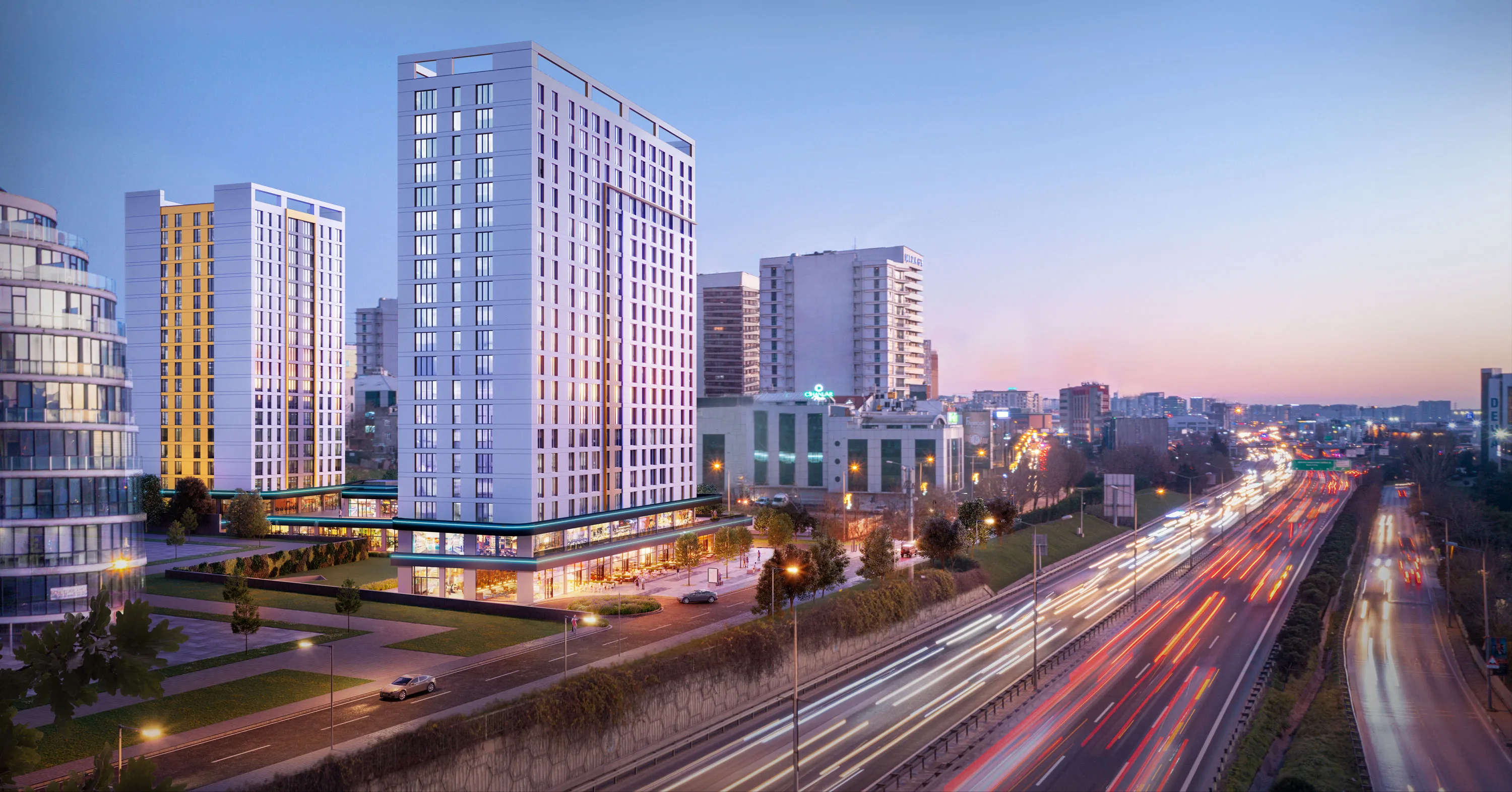 Квартиры home office в Basin Express Стамбул современный проект рядом с метро и автомагистралями